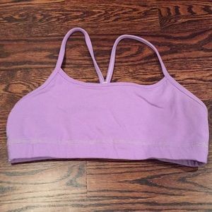 Lululemon sports bra- 6 (made from power y tank)